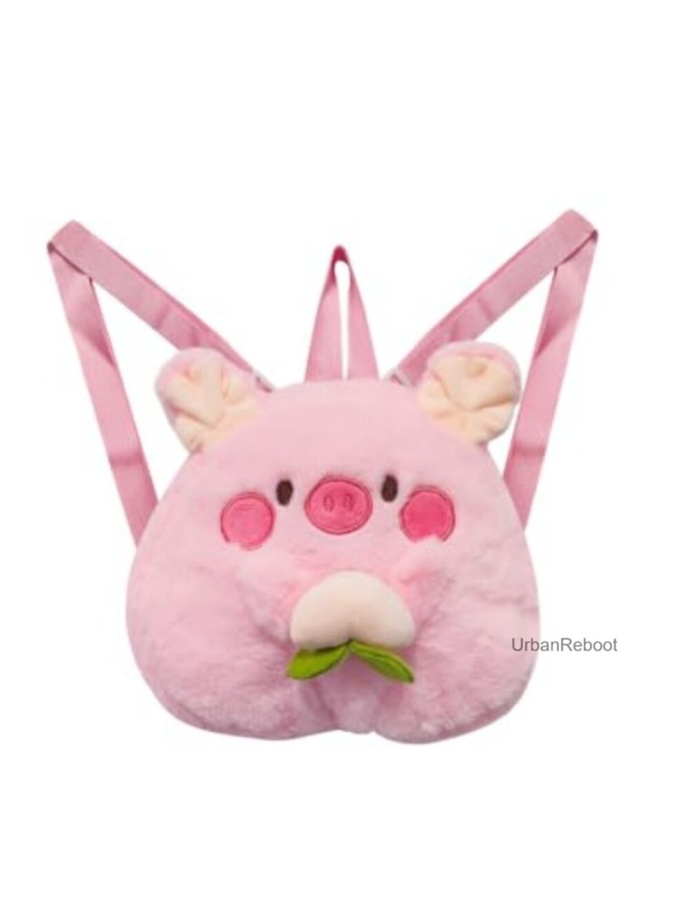 Fluffy Faux Fur Mini Daypack Purse Plush Cartoon Bag Compact Backpack
